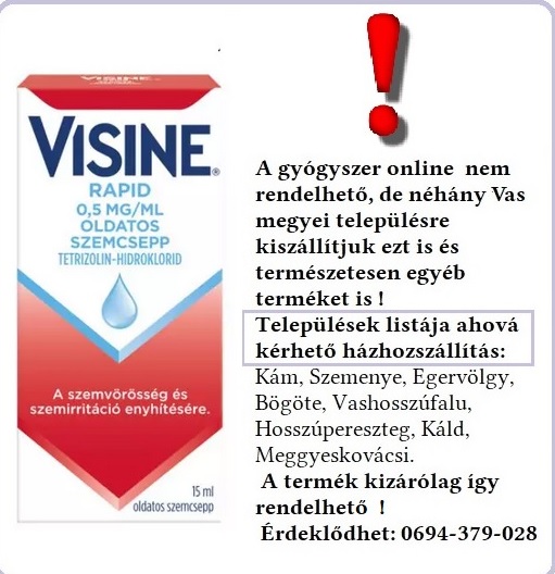 visine szemcseppek fajtái)