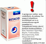 Betacid granulált porkeverék 50g *