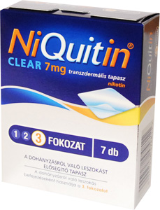 NIQUITIN CLEAR 14 mg transzdermális tapasz