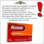 Rennie Deflatnie rágótabletta 18x *