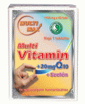 Multi Max vitamin Q10 tabletta 40x dr. Chen