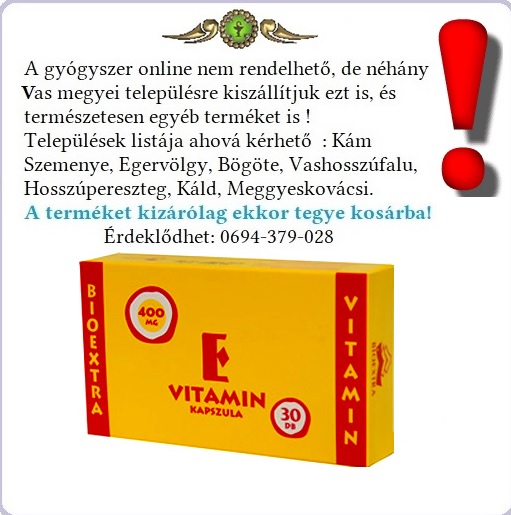 Vitamin E Bioextra 400mg Kapszula 30x Arcanum