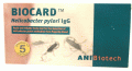 Helicobacter pylori teszt 1x Biocard *