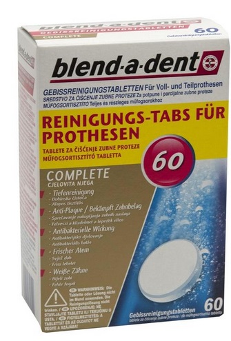 Blend-a-Dent Műfogsor tisztító tabletta, 54 db | iuventa.hu