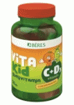 Béres VitaKid C+D3 cukormentes gumivitamin 50x