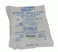 Steril mull lap 10x10cm *