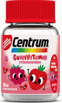 Centrum Gumivitamin gyermekeknek eper-málna ízű 30x