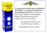 Otrivin allergia adagolós orrspray 10ml -