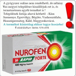 Nurofen Rapid Forte 400mg lágy kapszula 20x
