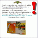 Béres C vitamin 500mg 30x *