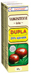 Vadgesztenye krém dupla 2x60g Biomed