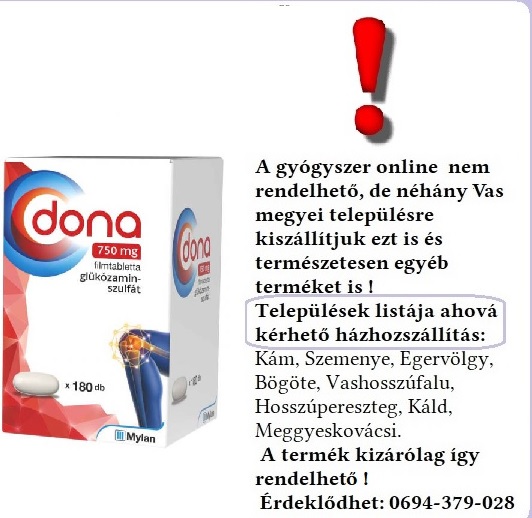 Dona ízületi fájdalom, DONA 1500 mg por belsőleges oldathoz