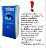 Iridina Due oldatos szemcsepp *
