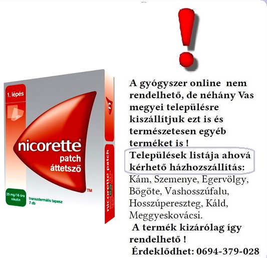 dohányzásellenes tabletta ára