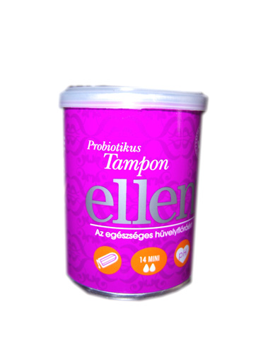 férgek behelyeztek egy tampont