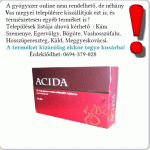 ACIDA tabletta 14x gyomorégés ellen *