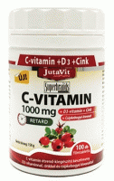 Jutavit C-vitamin 1000mg tabletta+csipkebogyó 45x nyújtott hatású + D3-vitamin *