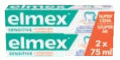 Elmex Sensitive fogkrém duopack 2x75ml