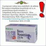 Béres Magnézium 250mg+ B6 filmtabletta 90x *