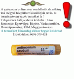 Antimonium Crudum CH 15 *
