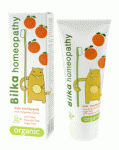 Bilka Homeopátiás Organic2+ mandarinos gyermek fogkrém *