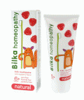 Bilka Homeopátiás Natural 6+ málnás gyermekfogkrém