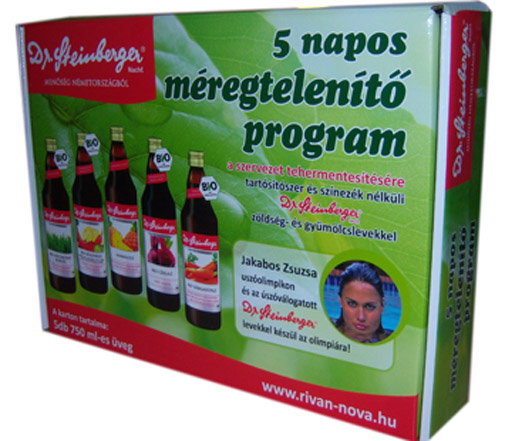méregtelenítő étrend 5 nap