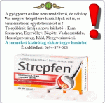 Strepfen cukormentes 8,75mg szopogató tabletta - narancsízű 24x