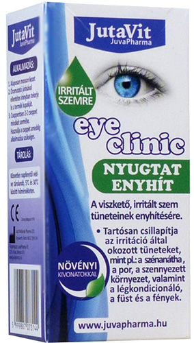 Jutavit Eye Clinic száraz szemre szemcsepp – 10ml