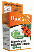 BioCo Csipkebogyós Retard C-vitamin 1000mg 60x *