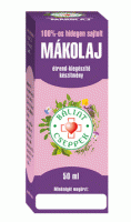 100 %-os Hidegen sajtolt Mákolaj 50ml Bálint cseppek