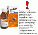 Herbion izlandi zuzmó szirup 150ml