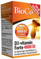BioCo D3-vitamin Forte 4000 IU 100x