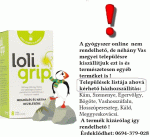 Loligrip por belsőleges oldathoz 8x
