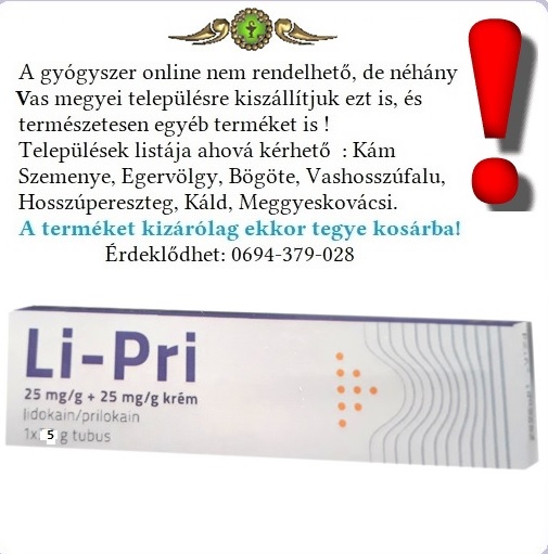 kenőcs lidokainnal az osteochondrozissal szemben a kézízületek fáj, mit inni