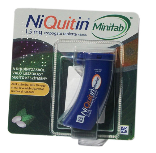 NIQUITIN 4 mg mentolos szopogató tabletta